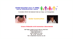 Desktop Screenshot of kinder-brauchen-uns.net